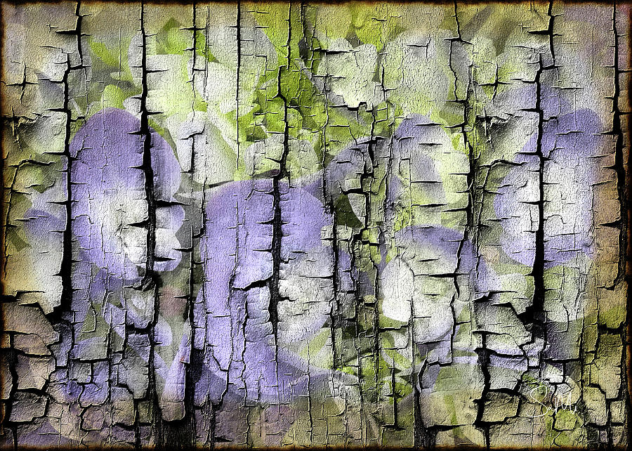 Lavender Hydrangea Digital Art by Sami Martin