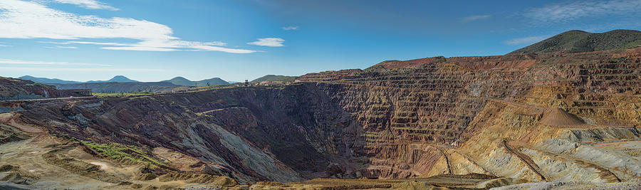Arizona Photograph - Lavender Pit Mine by Dan McManus