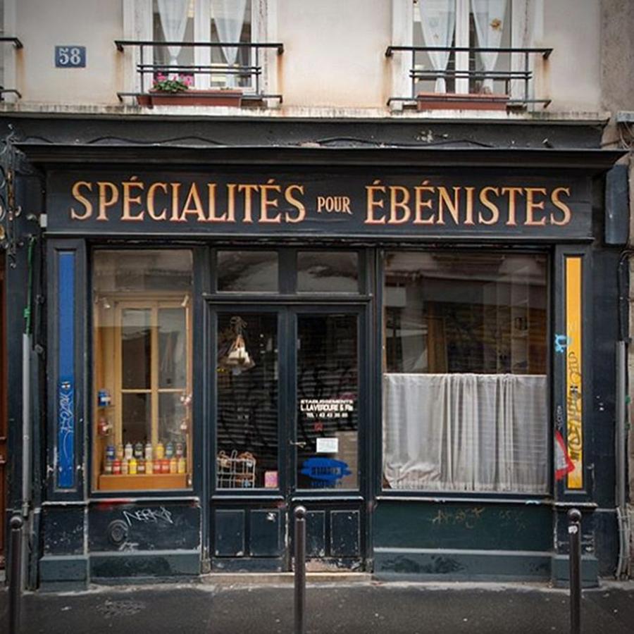 Paris Photograph - #laverdure #ebeniste #ebenisterie by Pixdar Photographies