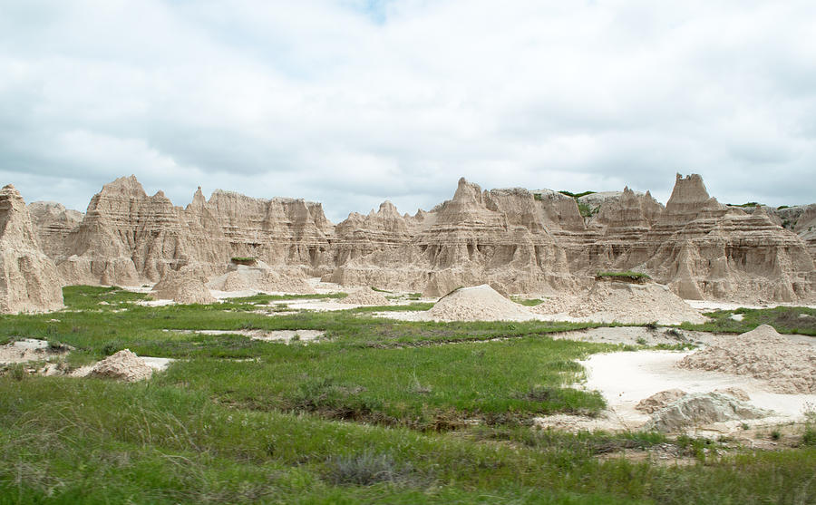 Lawn In The Badlands Photograph