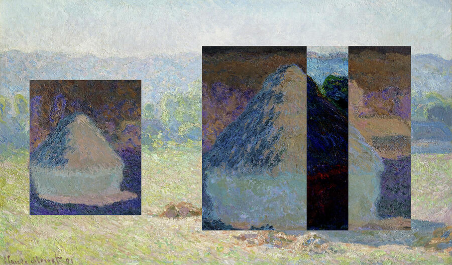Layered 13 Monet Digital Art by David Bridburg