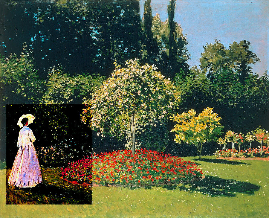 Layered 20 Monet Digital Art by David Bridburg