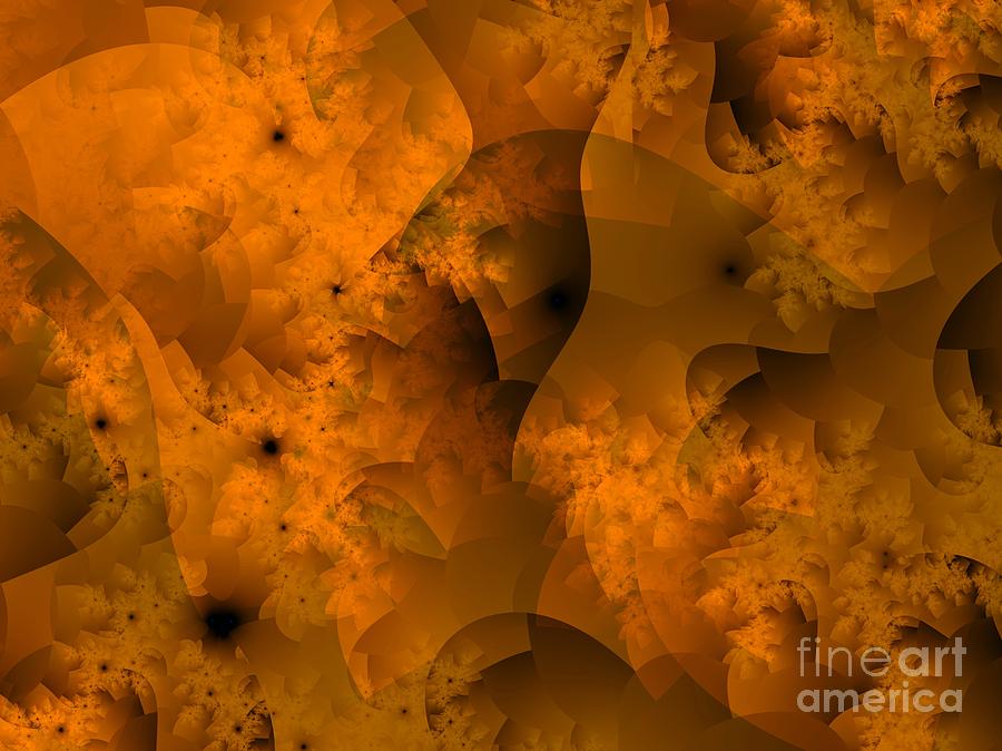Layers in Kelp Brown Digital Art by Ronald Bissett