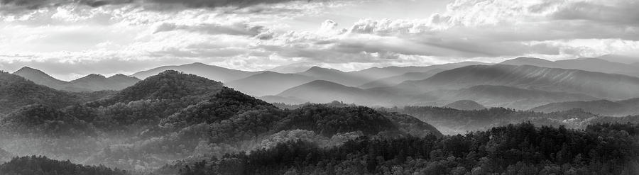 Layers in the Smokies Photograph by Jon Glaser