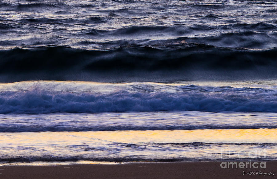 Layers Of Deep Blue Sea Photograph by Amy S Klein - Fine Art America