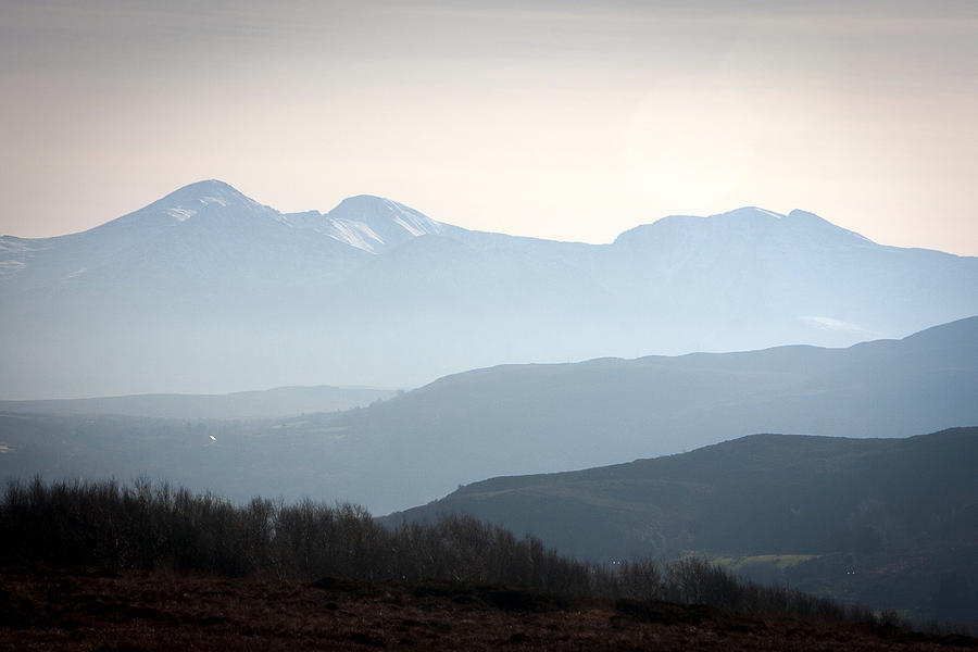 Layer Photograph - Layers Of Reeks by Mark Callanan