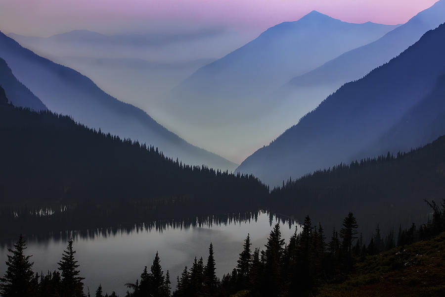 Layers of Serenity Photograph by Mike Lang