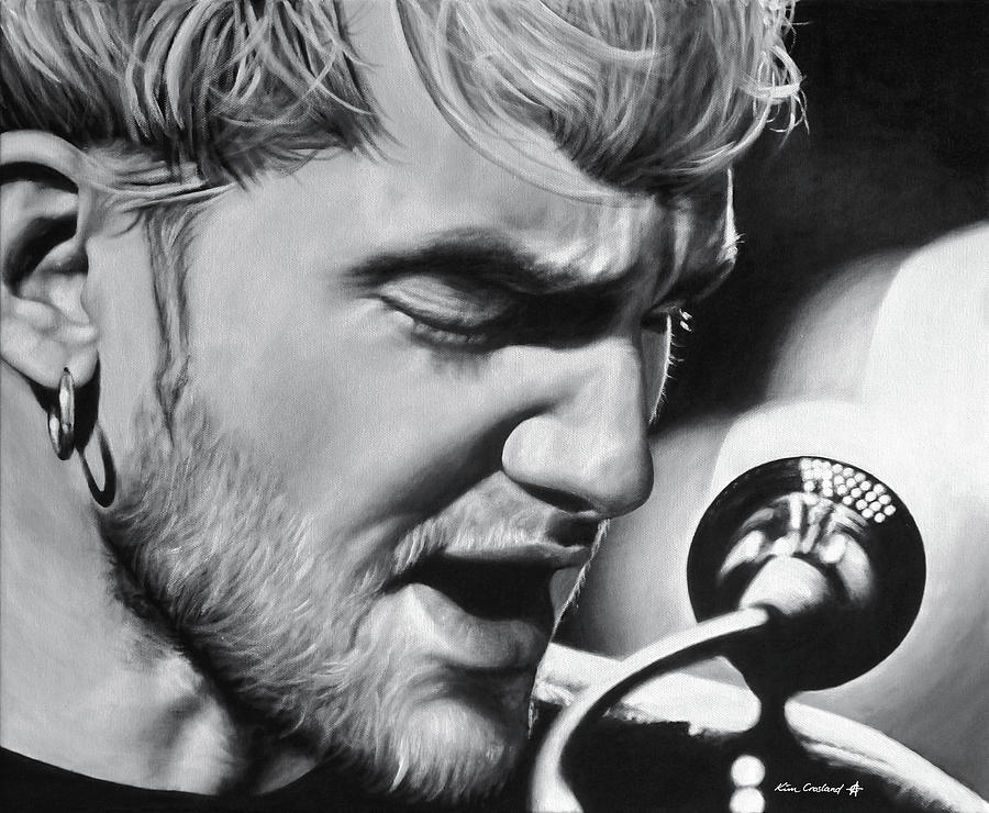 Kurt Cobain Painting - Layne Staley by Kim Crosland