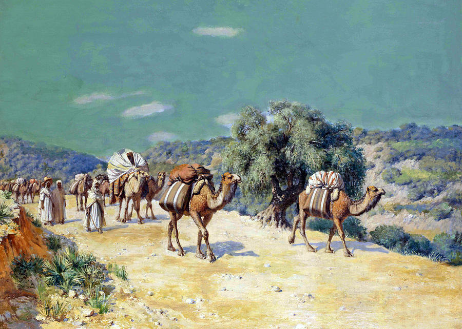 Lazerges 1900 Painting by Munir Alawi