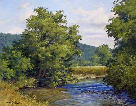 Summer Painting - Lazy Days of Summer by Andrew Orr