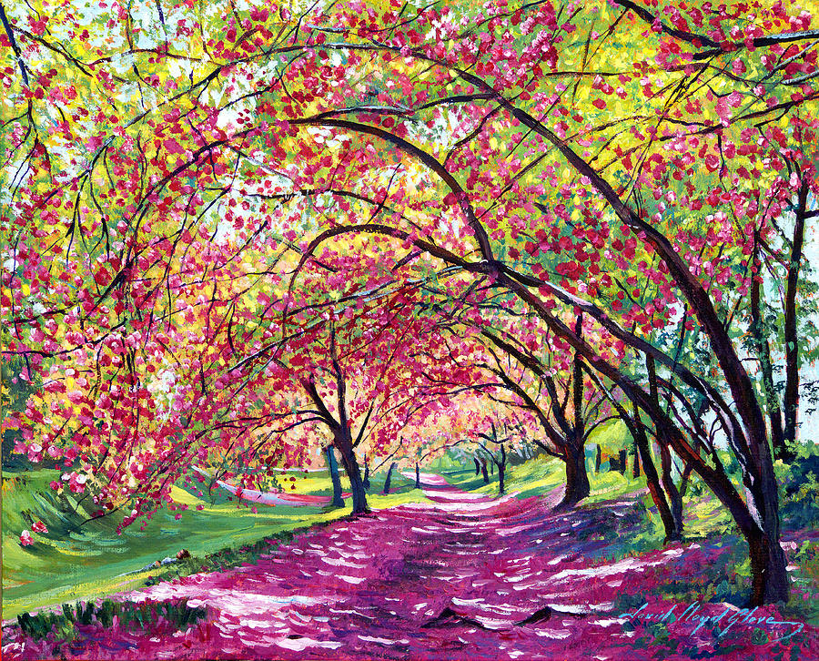 Central Park Painting - Lazy on a Sunday Central Park by David Lloyd Glover