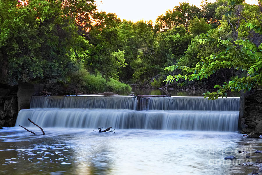Waterfall Photograph - Lazy River by Jill Van Doren Rolo