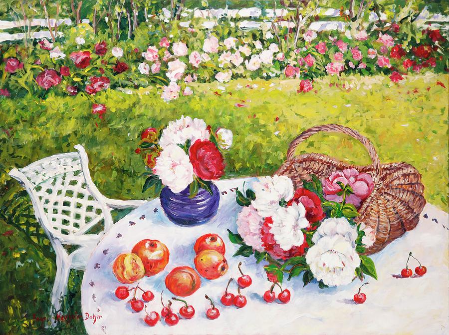 Lazy Summer Afternoon. Painting by Ingrid Dohm