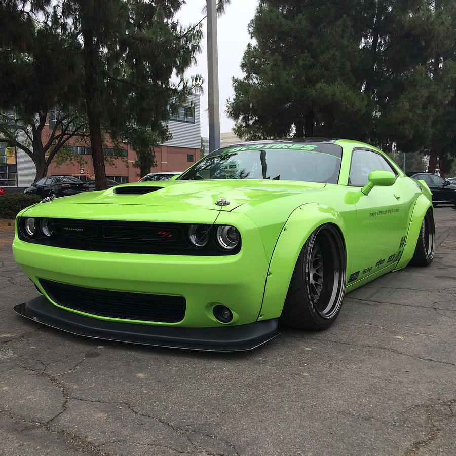 LB WORKS Dodge Challenger Photograph by MAG Autosport - Fine Art America