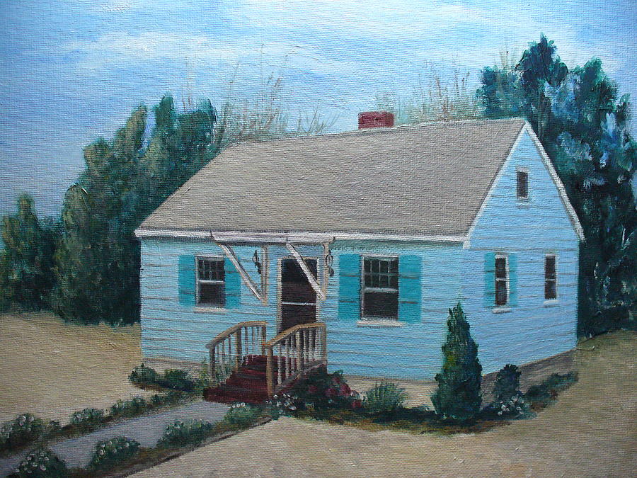 Landscape Painting - L.B.I. House by Joe Lanni