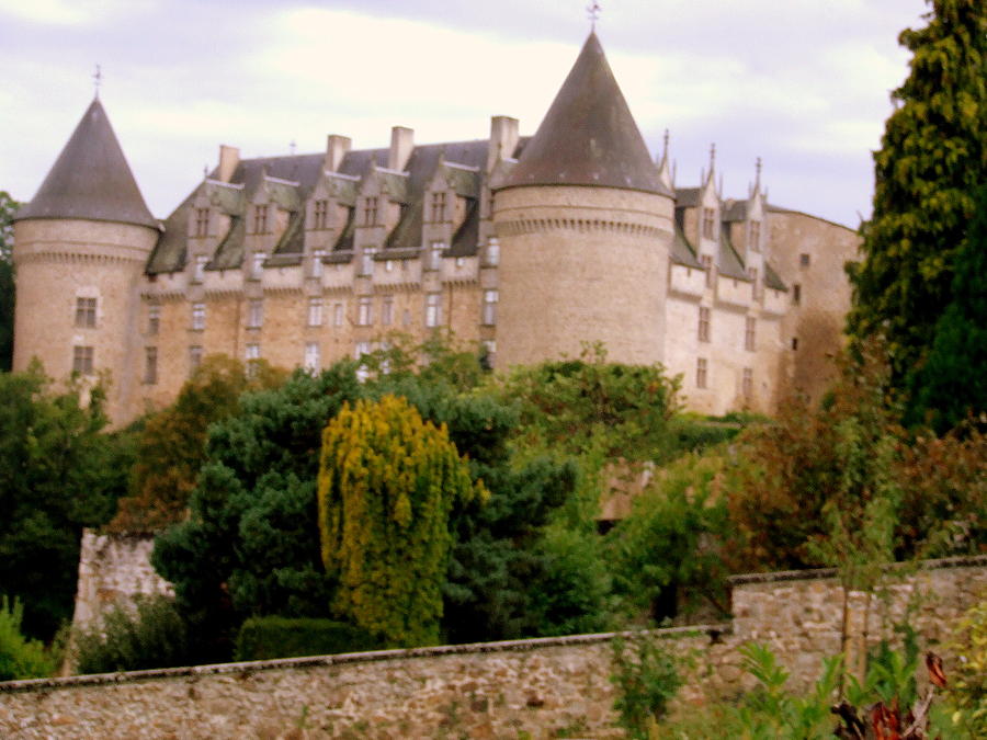 Le Chateau de Rochechouart Photograph by Rusty Gladdish
