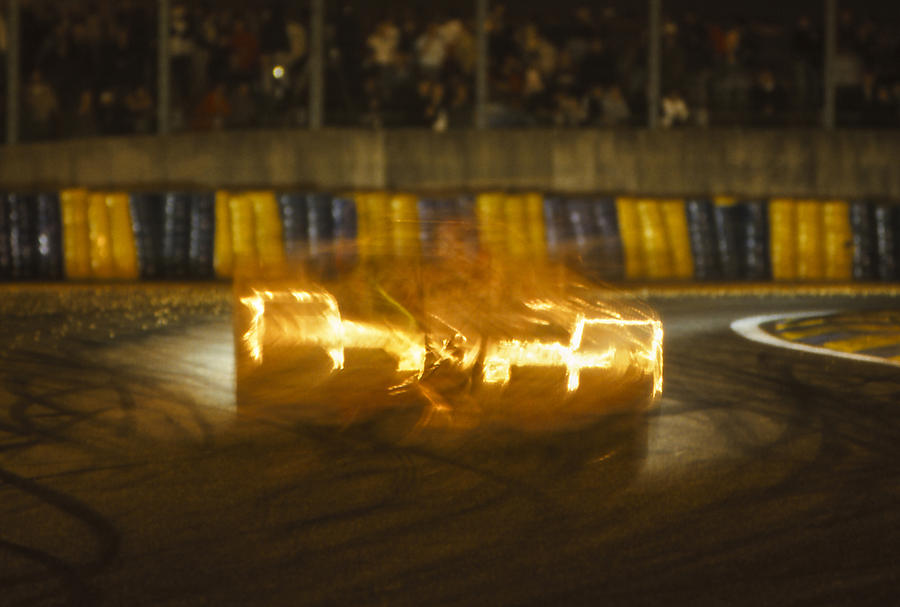 Car Photograph - Le Mans on fire by Jose Bispo