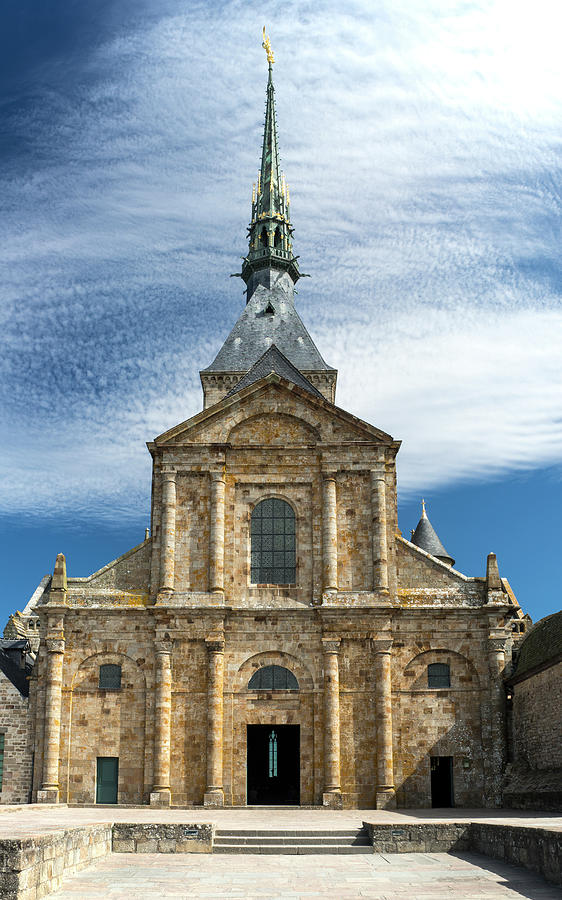Le Mont Saint-Michel Church Photograph by John Paul Cullen