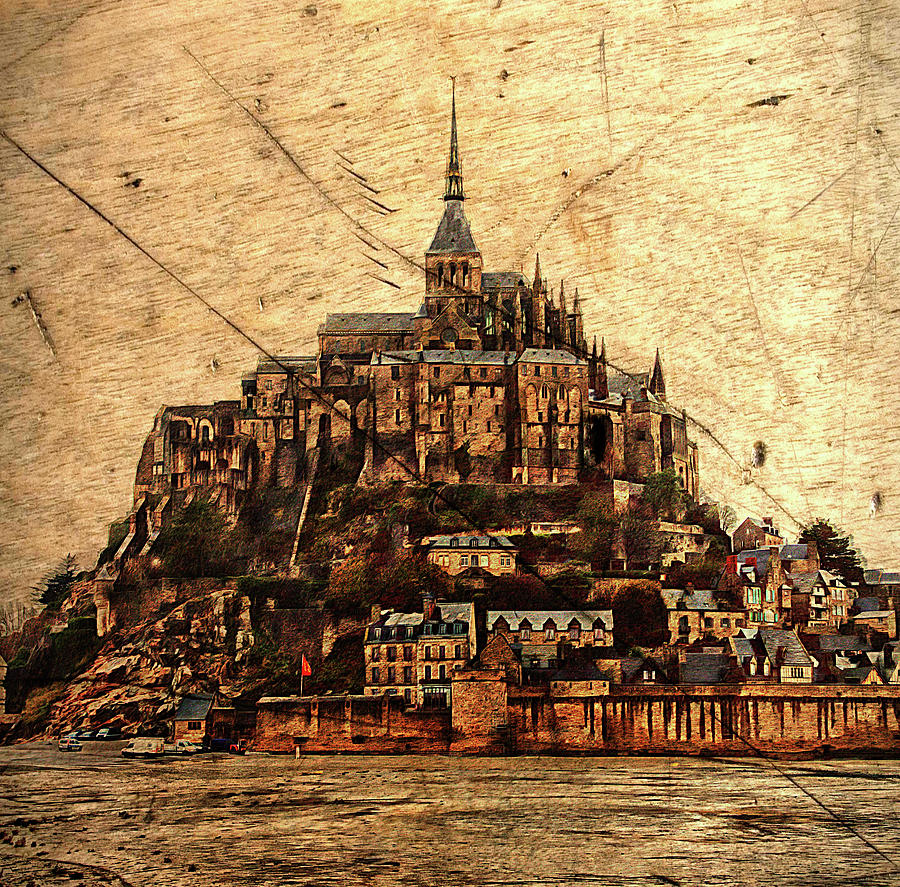 Le Mont Saint-Michel Photograph by Hugh Smith