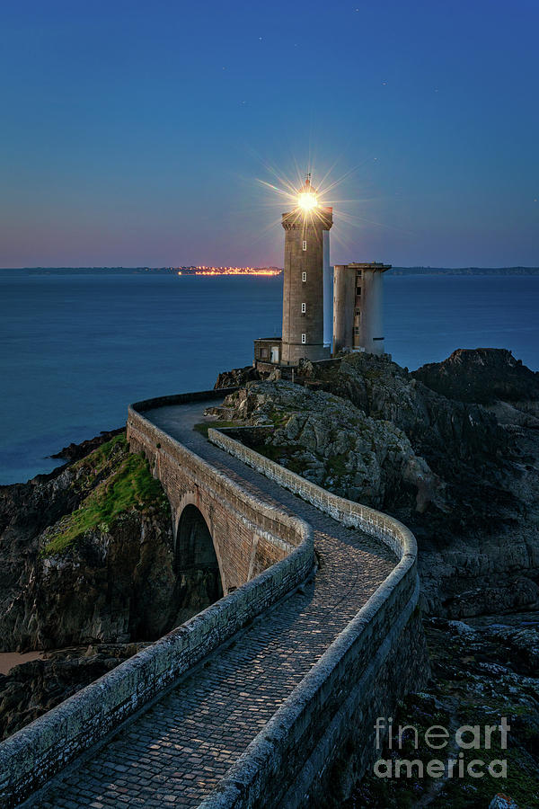Le Petit Minou Lighthouse at sunrise Photograph by Izet Kapetanovic