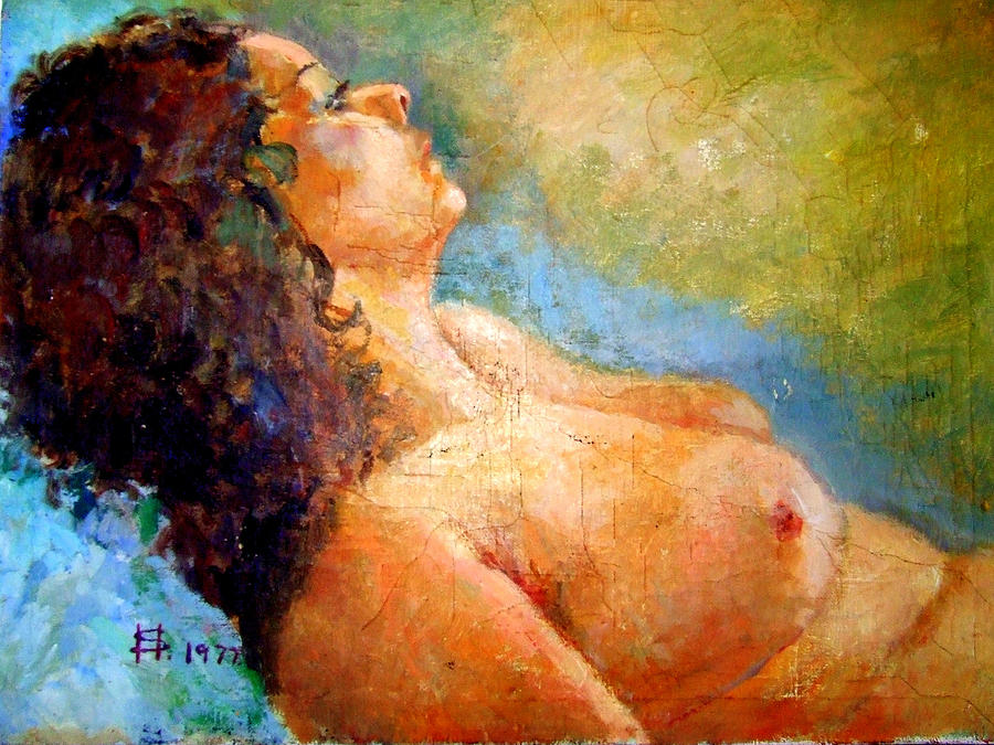 Nude Painting - Le Reve by Rusty Gladdish