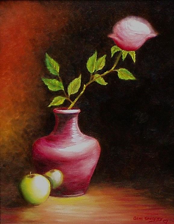 Le Rose Painting by Gene Gregory