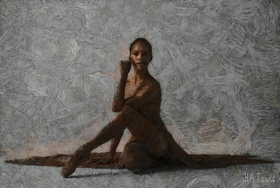 Lead Ballerina Misty Copeland Pose Digital Art by Humphrey Isselt