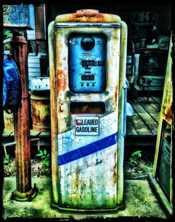 Leaded Gasoline Photograph by John Derby - Fine Art America