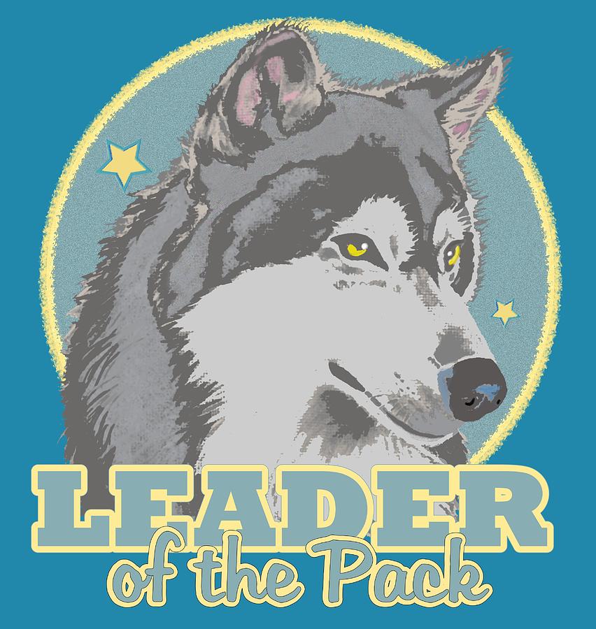 Leader of the Pack Mixed Media by J L Meadows