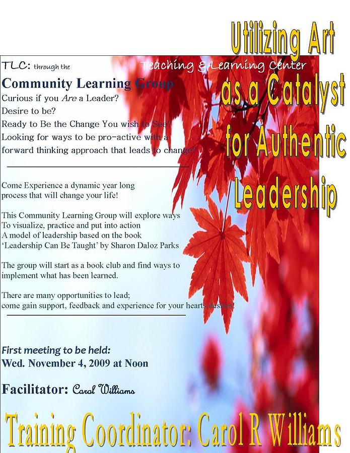 Leadership Community Learning Group Digital Art by Carol Rashawnna Williams