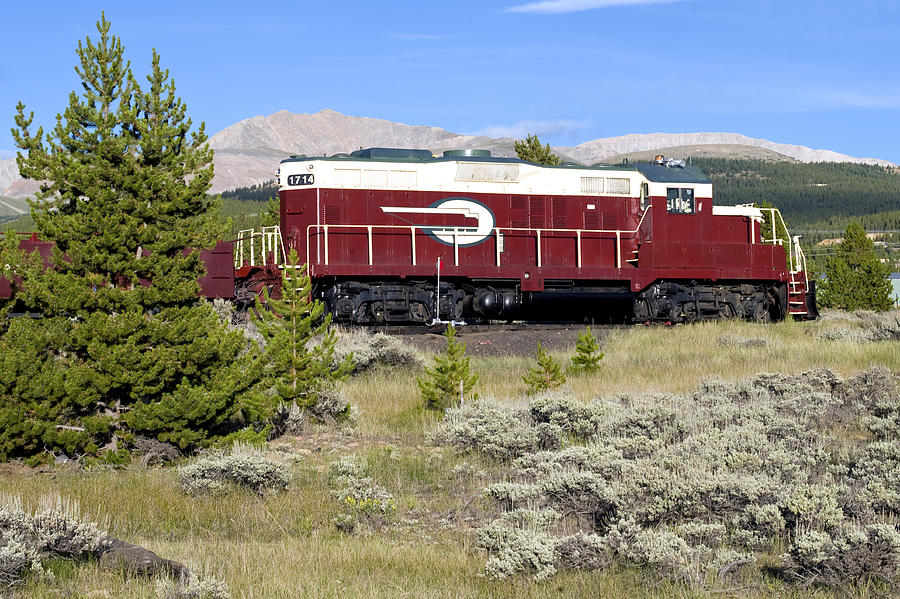 Leadville Colorado and Southern Railroad Car Photograph by Brendan ...