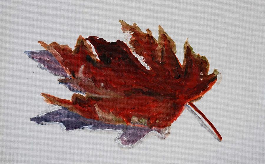 Leaf Study Painting by Billie Colson