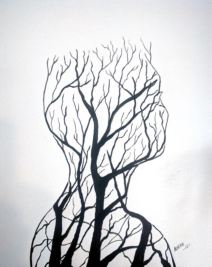 Leafless Painting by Edwin Alverio