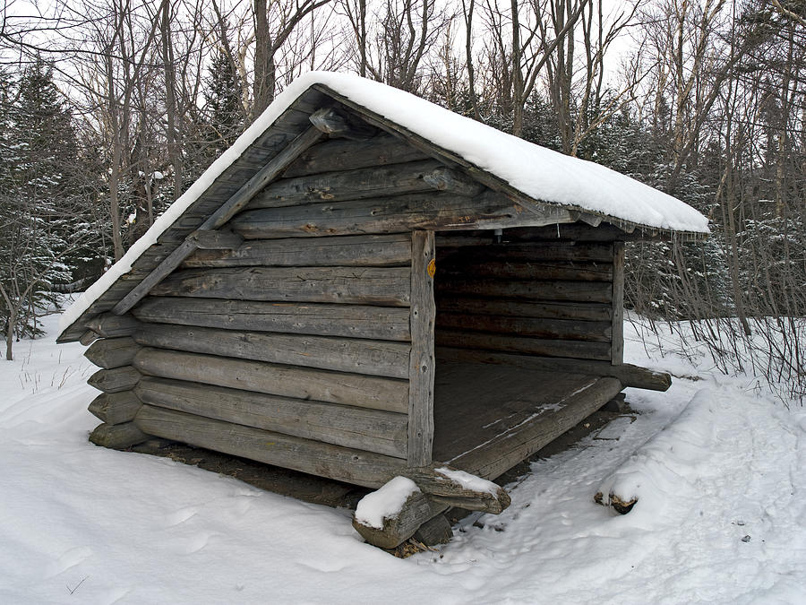 Lean To Cabin In The Adirondack Mountains Upstate New York