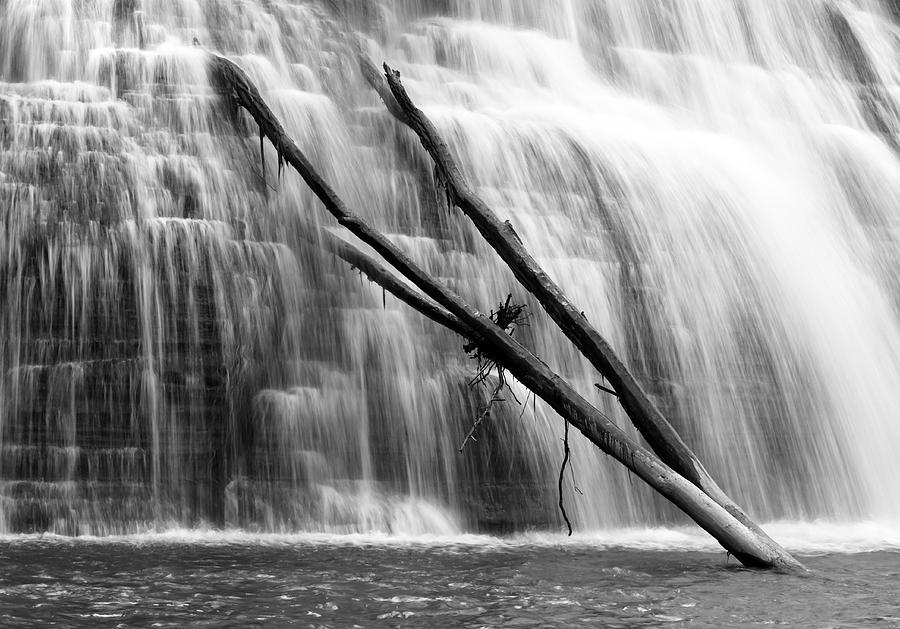 Leaning Falls Photograph by Robert Och