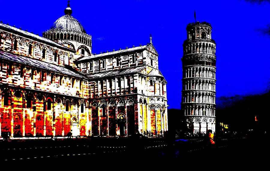 Leaning Pisa Tower Photograph by Piety Dsilva
