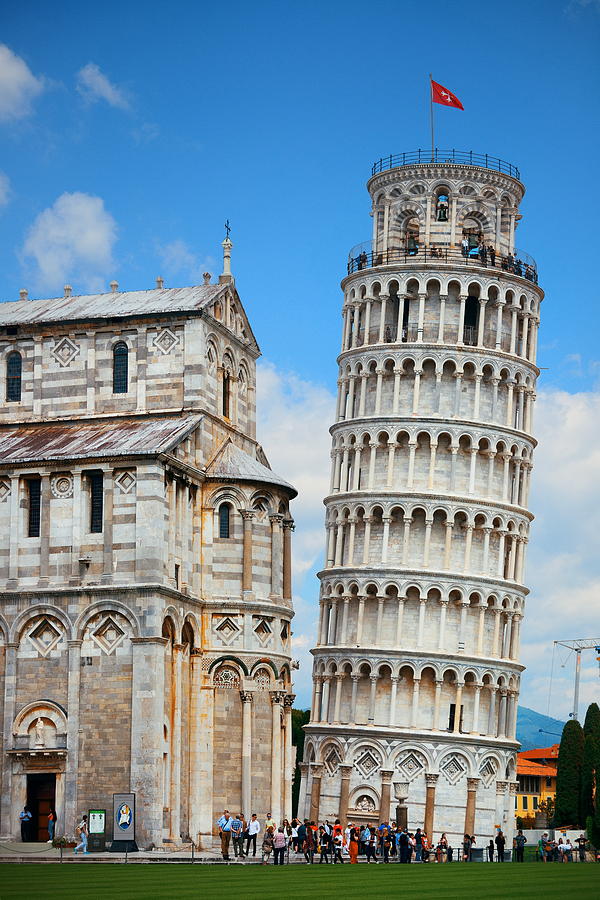 Leaning tower in Pisa Photograph by Songquan Deng