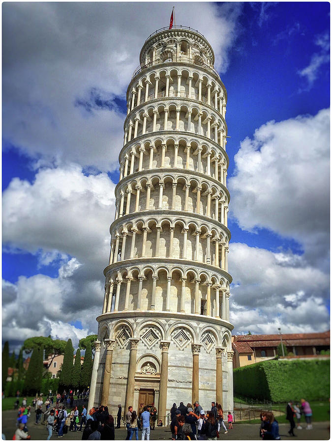 Architecture Photograph - Leaning Tower by Lisa OConnor
