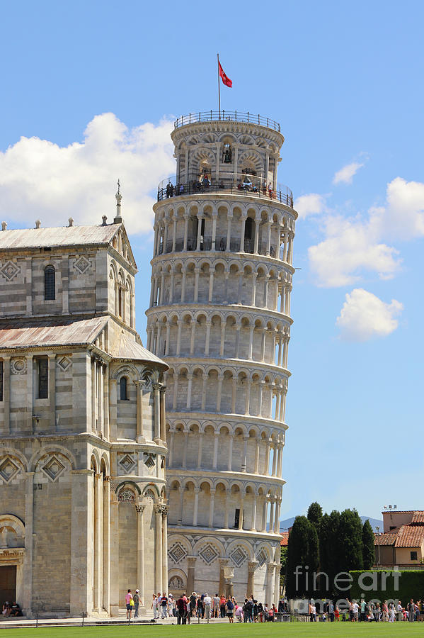 Leaning Tower of Pisa  0007 Photograph by Jack Schultz