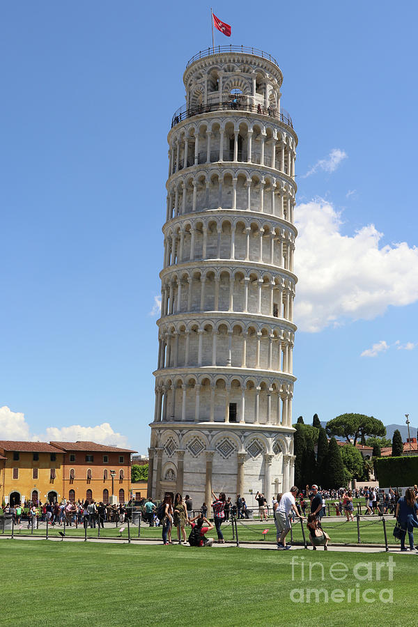 Leaning Tower of Pisa  0010 Photograph by Jack Schultz