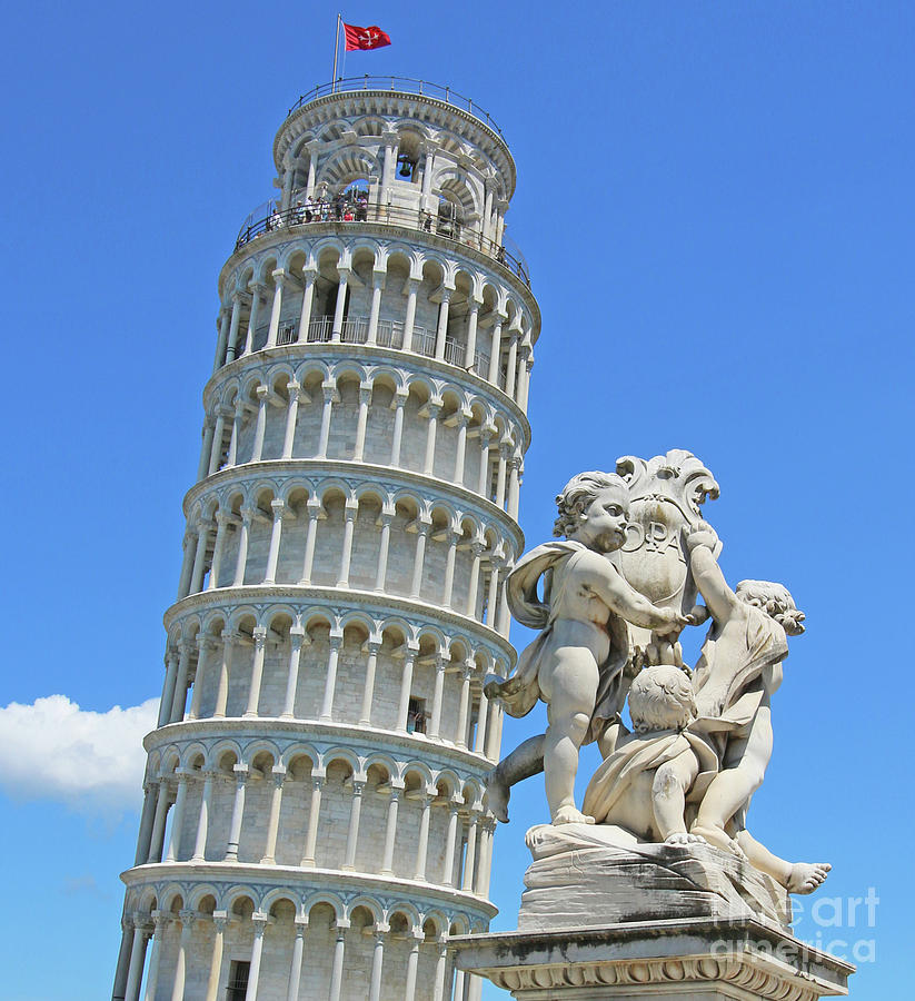 Leaning Tower of Pisa  0403 Photograph by Jack Schultz