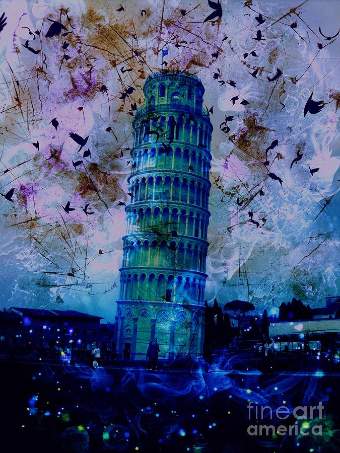 Leaning Tower of Pisa 26 Digital Art by Marina McLain