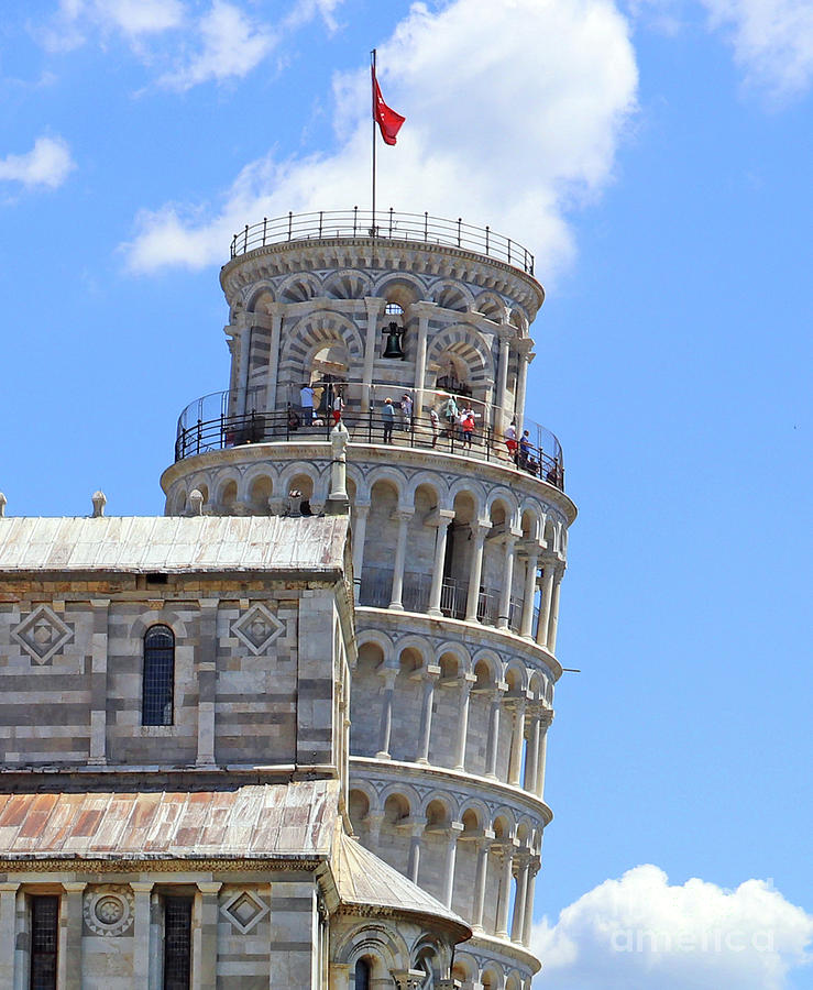 Leaning Tower of Pisa  crop 0062 Photograph by Jack Schultz