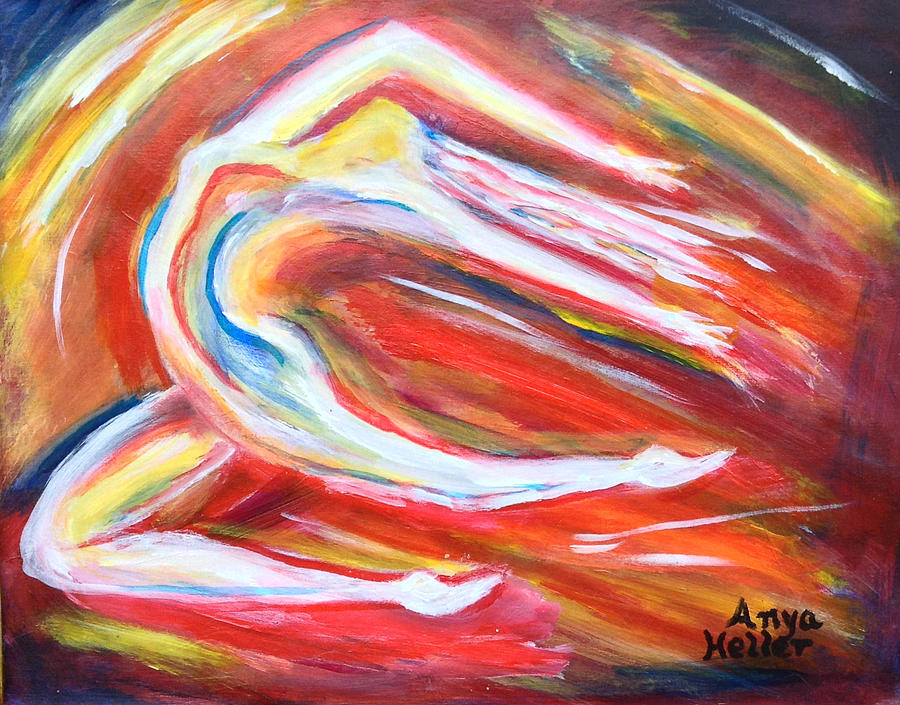 Leaping with Joy Painting by Anya Heller