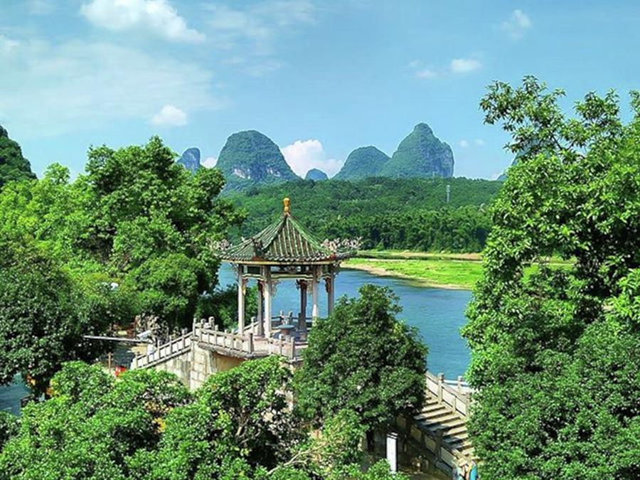 Nature Photograph - A View in Yangshuo by Kelly Santana