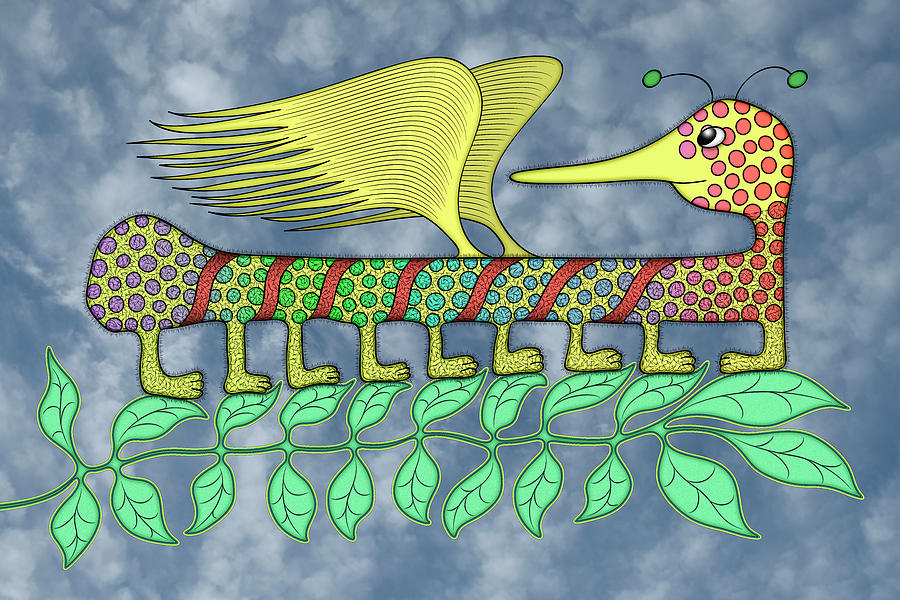 Learning To Fly Digital Art by Becky Titus
