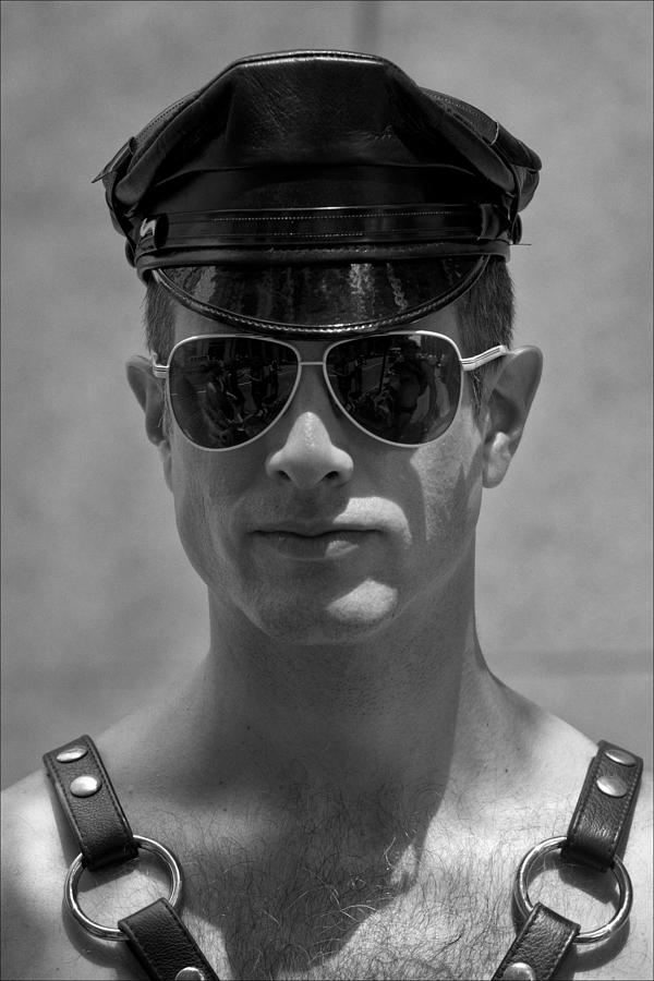 Leather Man Gay Pride Nyc 2010 Photograph By Robert Ullmann Fine Art