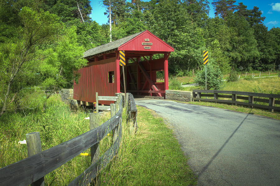 Leatherman Covered Bridge Photograph by Jack R Perry