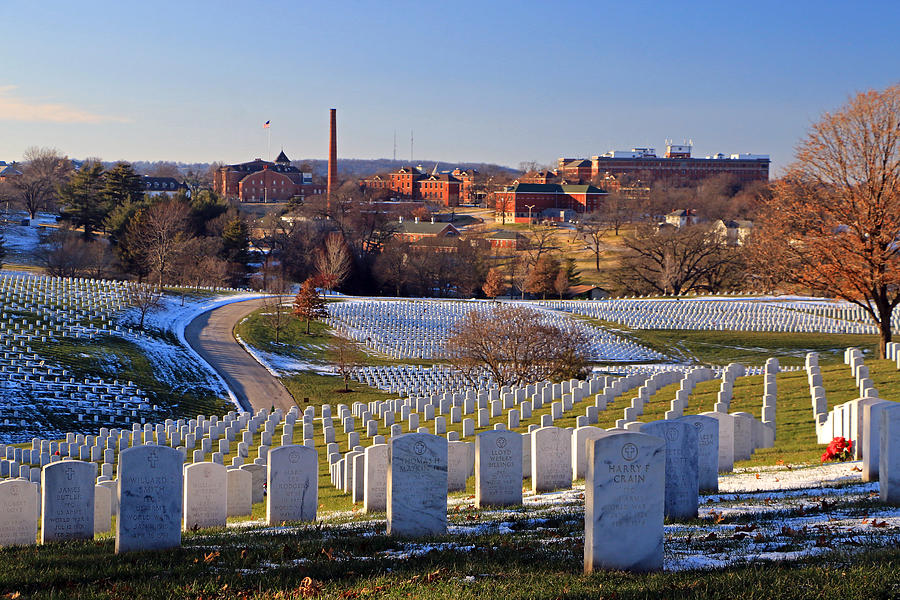 Leavenworth National Cemetery Photograph by Christopher McKenzie