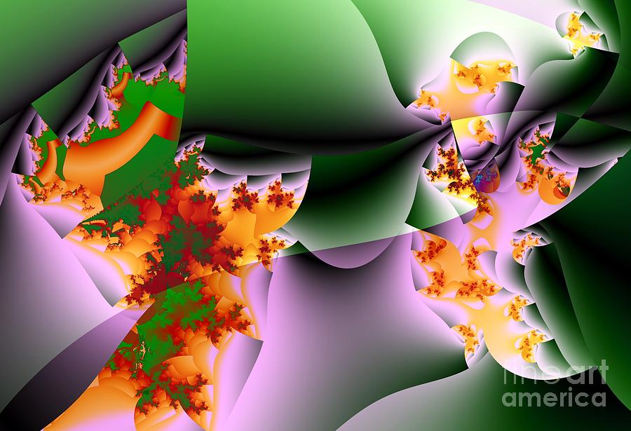 Leaves and Carpels Digital Art by Ronald Bissett